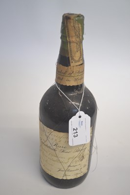 Lot 213 - A single bottle of Berisfords Solera 1914 Rare...