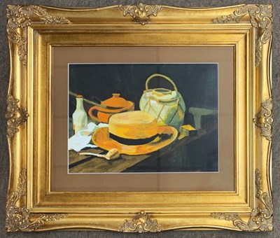 Lot 40 - Neil Masterman (British, 20th century), "Hat &...