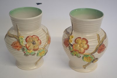 Lot 251 - CLARICE CLIFF NEWPORT POTTERY VASE S - MY GARDEN NO.912