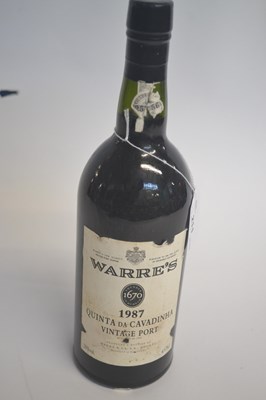 Lot 211 - Warre's 1987 Quinta Da Cavadinha Vintage Port,...