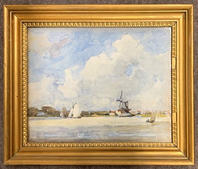 Lot 61 - Moffat Peter Lindner (1852-1949), "A breezy...