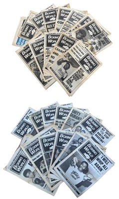 Lot 163 - A collection of 1973-1974 Boxing World Weekly...