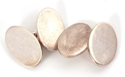 Lot 117 - A pair of silver cufflinks by Links of London,...