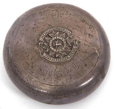 Lot 27 - Military Interest - The Bedfordshire Regiment...