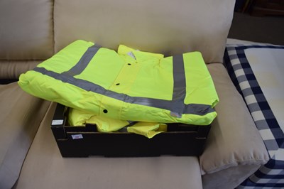 Lot 754 - BOX OF HIGH-VIS JACKETS