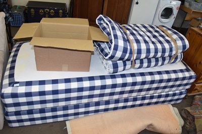 Lot 755 - PAIR OF HASTENS SINGLE BEDS