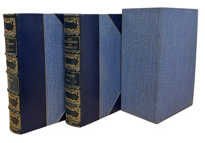 Lot 538 - W H WILKINS: MRS. FITZHERBERT AND GEORGE IV,...