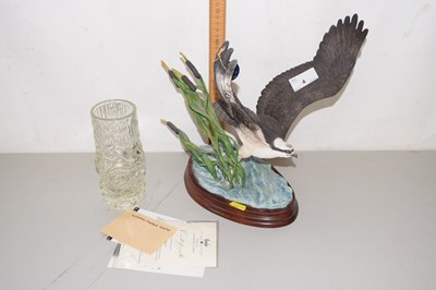 Lot 4 - Border Fine Arts model Osprey together with a...