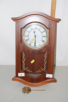 Lot 10 - A modern Abbey wall clock