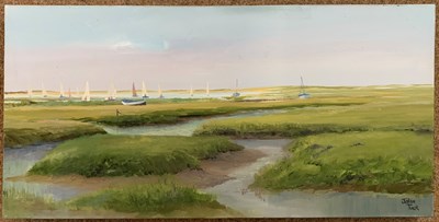 Lot 49 - John Tuck (British, 20th century), Norfolk...