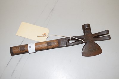Lot 88 - Vintage crate combination axe and multi-tool