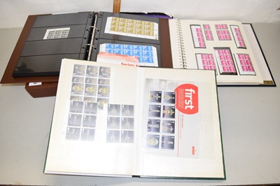 Lot 94 - Three albums of various stamps to include a...