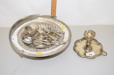 Lot 106 - Various silver plate etc