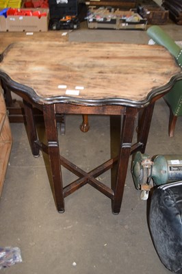 Lot 774 - EARLY 20TH CENTURY DARK STAINED OCCASIONAL...