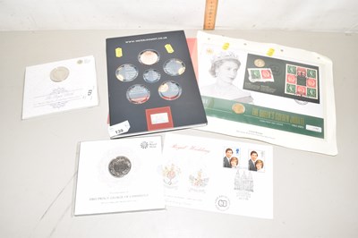 Lot 123 - Queens Golden Jubilee first day cover together...