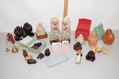 Lot 145 - A collection of modern Oriental figures to...