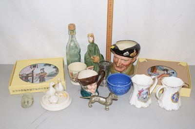 Lot 184 - Mixed Lot: Royal Doulton character jug Monty...