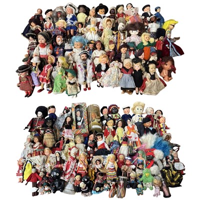 Lot 482 - A large collection of various souvenir costume...