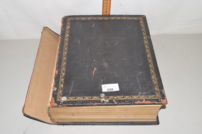 Lot 220 - Browns Self Interpreting Bible