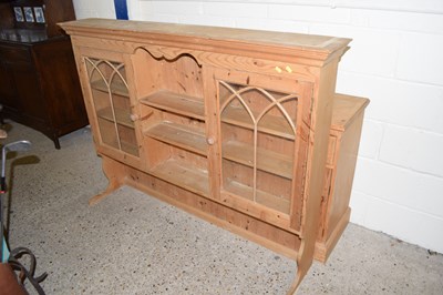 Lot 257 - Modern pine kitchen dresser
