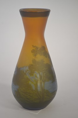 Lot 221 - Galle Style Vase
