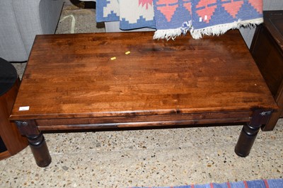 Lot 281 - Hardwood coffee table