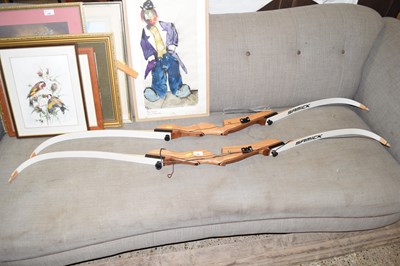 Lot 296 - A pair of Samick bows