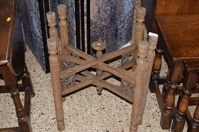 Lot 302 - The base of a Middle Eastern tray top table