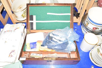 Lot 529 - A 19th Century writing box for restoration