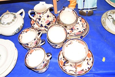 Lot 555 - Quantity of Masons Blue Mandalay tea wares