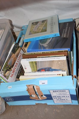 Lot 580 - One box of books, local interest
