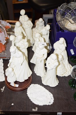Lot 640 - A collection of Royal Worcester Cherished...