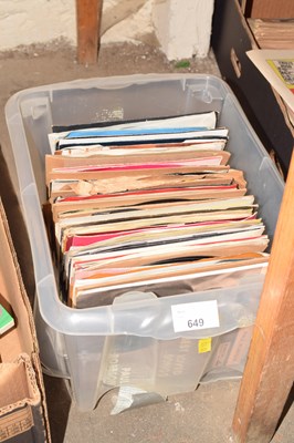 Lot 649 - One box of assorted singles