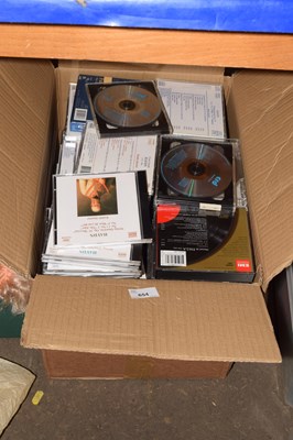 Lot 654 - One box of CD's