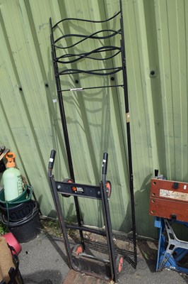 Lot 362 - Sackbarrow and a metal frame