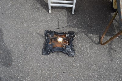 Lot 371 - A cast iron boot scraper