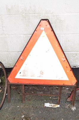 Lot 378 - A Men at Work road sign