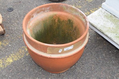 Lot 407 - Two large plant pots
