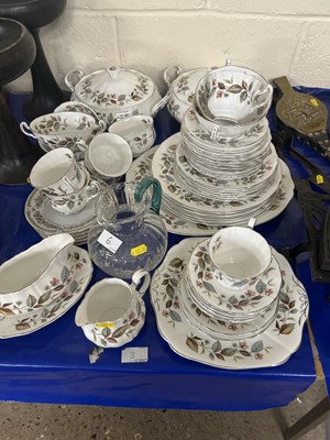Lot 6 - A large dinner service of Royal Adderley fine...