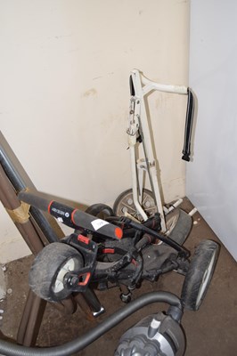 Lot 729 - Two golf trollies