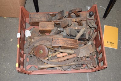 Lot 750 - Quantity of vintage block planes and other tools