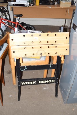 Lot 765 - Small folding work bench