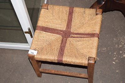 Lot 799 - Small footstool