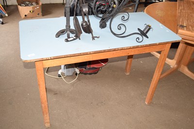 Lot 811 - Formica topped table