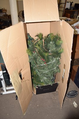 Lot 850 - A 7ft Christmas tree