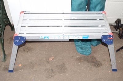 Lot 857 - Metal step-up