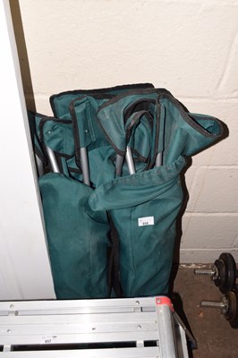 Lot 858 - Two camping chairs