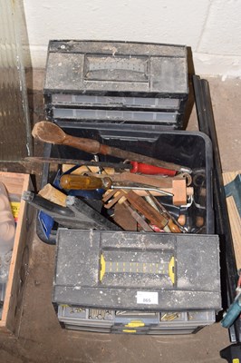 Lot 865 - Quantity of assorted woodworking tools and...