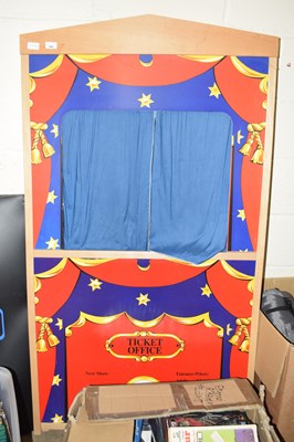 Lot 890 - A children's Punch & Judy stall