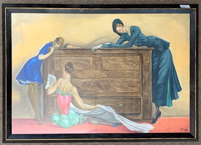 Lot 86 - Albert Victor Ormesby Wood (Irish,1904-1977),...